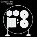 Plastic Balloon Arch Ring DIY Background Holder Circle Ballon Column Base Baby Shower Birthday Wedding Party Decor Bridal Shower