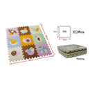 Cartoon Animal Pattern Play Mat Puzzle EVA Foam Floor Pad For Children Baby Gym Crawling Mats Toddler Carpet Random Color