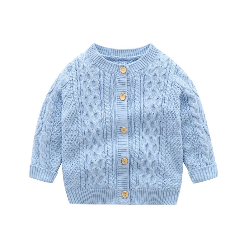 IYEAL Jungen Strickjacke Mode Kinder Mantel Casual Frühling Baby Schule Outfits Kinder Pullover Säuglingskleidung Oberbekleidung 0-24M