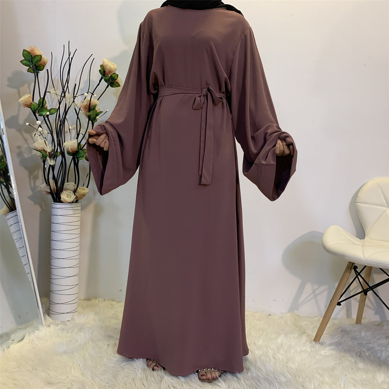 Eid Mubarak Abaya Dubai Turkey Kuftan Muslim Abayas for Women Hijab Dress Caftan Marocain Islamic Clothing De Moda Musulmanan