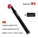 ZOOM Sattelstütze Aufhängung Dropper Mtb 27 2 Fahrrad Sattelstütze Hängendes Sattelrohr 30.9 Mit Stoßdämpfer Sattel Mountainbike