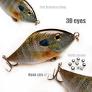 5pcs/Lot 10cm 45g Bionic Jerkbait Lures Slow Sinking NO. 2 Hooks Fit Ocean Lake River With 3D Eyes  For Pike Muskie Troute Shad
