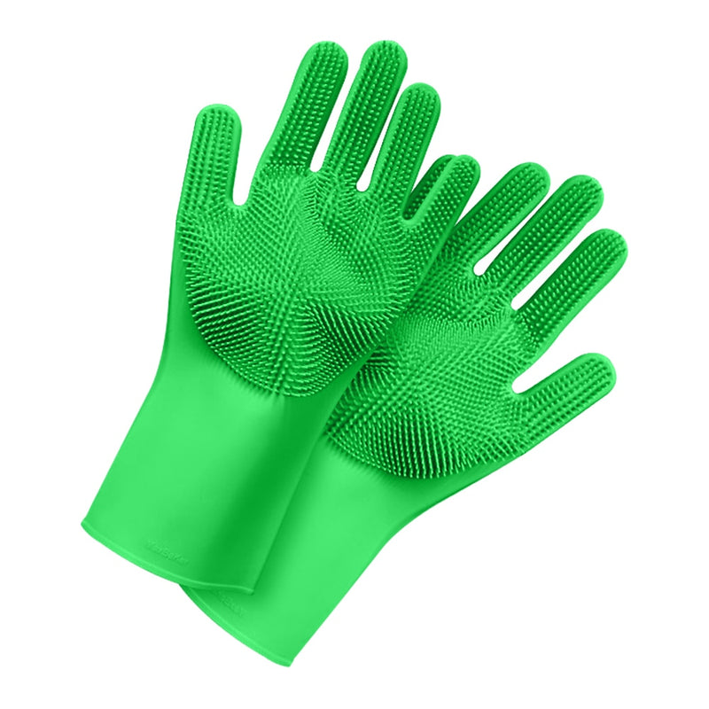 Magic Pet Grooming Gloves Silikon-Geschirrwäscher-Handschuhe Auto-Geschirrspülhandschuh für Haushaltsgummi-Küchenreinigungswerkzeug
