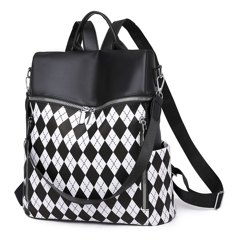 Mochila Retro para mujer, Mochila de cuero PU, mochilas de viaje, Mochila suave para mujer, mochilas escolares de hombro para niñas, Mochila 5051