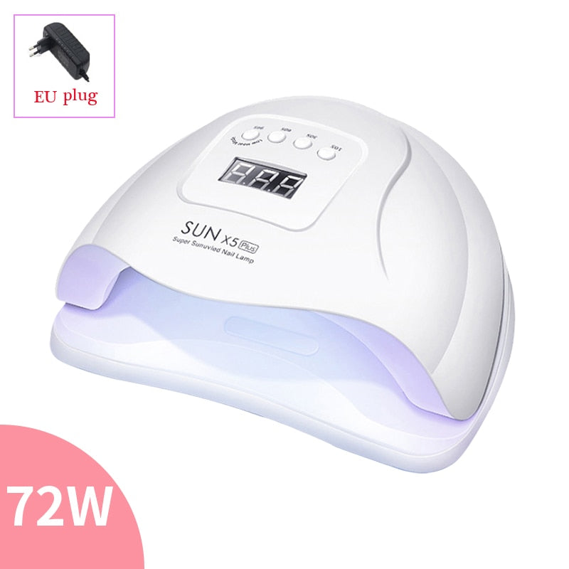 Nageltrockner LED-Nagellampe UV-Lampe zum Aushärten aller Gel-Nagellacke mit Bewegungssensor-Maniküre-Pediküre-Salon-Werkzeug