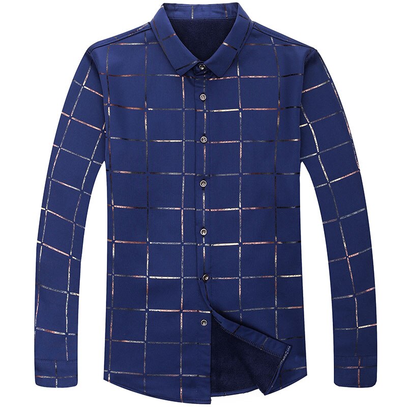 2022 Marke Casual Frühling Luxus Plaid Langarm Slim Fit Männer Hemd Streetwear Social Dress Shirts Herrenmode Jersey 2309