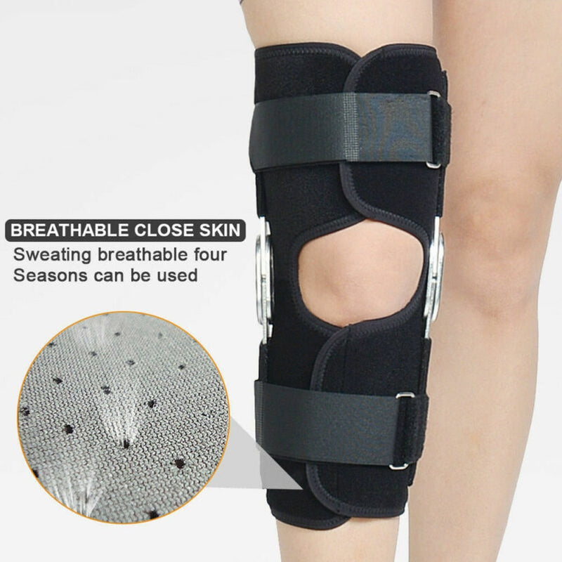 Tcare Adjustable Pressurized Knee Brace Knee Support with Side Stabilizers for Recovery Aid Patellar Tendon Arthritis Basketball