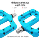 MZYRH Ultralight Seal Bearings Bicycle Bike Pedals Cycling Nylon Road bmx Mtb Pedals Flat Platform Bicycle Parts Accessories