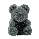 Gifts for Mom Rose Bear 25Cm/40Cm Artificial Flowers Rose Teddy Bear Wedding Anniversary Birthday Gifts for Her Girlfriend Women