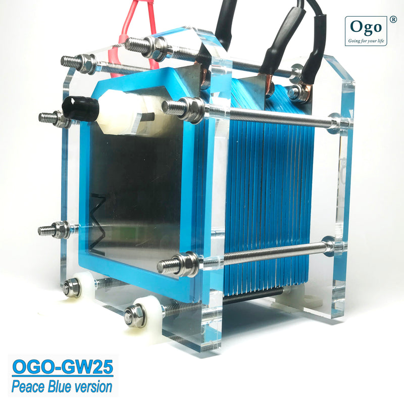 NEUER OGO HHO Gasgenerator 25 Platten Weniger Verbrauch Mehr Effizienz CE FCC RoHS-Zertifikate