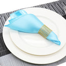 50pcs/lot Napkins 30cm Square Satin Fabric Handkerchief Table Dinner Napkin For Wedding Decoration Party Event Home Supplies