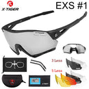 Gafas de ciclismo x-tiger, gafas de sol fotocromáticas polarizadas para ciclismo, gafas de bicicleta de montaña, gafas de protección para ciclismo de montaña, gafas
