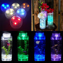 Battery Operated LED Underwater Lights Remote 13 Colors Submersible Light RGB Tea Lamp for Weeding Xmas Valentine&