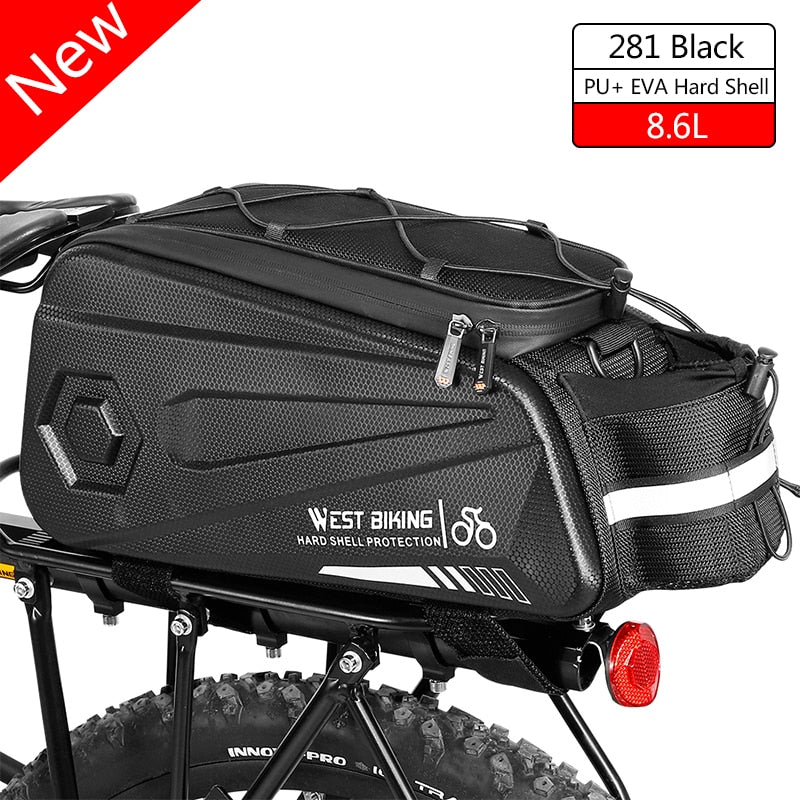 Waterproof Bicycle Saddle Bag Reflective 20L Large Capacity Tail Rear 3 in 1 Trunk Bag Road Mountain Luggage Carrier Bike Bags