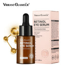 VIBRANT GLAMOUR Retinol Eye Serum Anti-Wrinkle Remove Eye Bags Fade Fine Lines Dark Circles Brighten Whitening Skin Care 30ml
