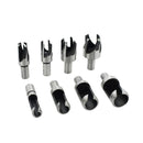 23er-Pack Fasenbohrer für die Holzbearbeitung, Senkbohrer, Holzsteckerschneider und automatisch