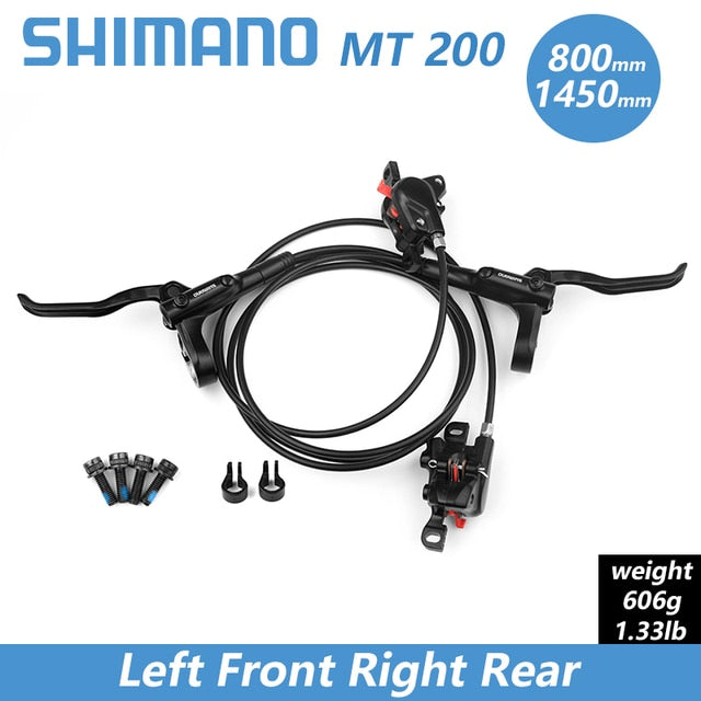 Shimano BR BL MT200 Bicycle Brake MTB Brake Hydraulic Disc Brake 750/800/1350/1450/1500mm Mountain Clamp Brakes upgraded MT315