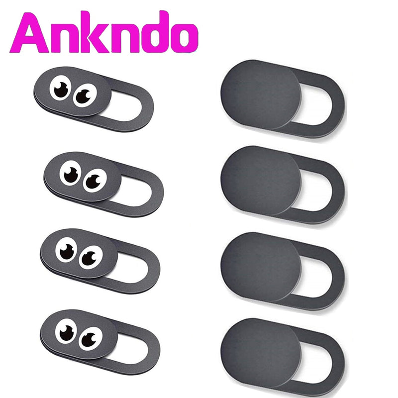 ANKNDO Webcam Cover Universal Phone Antispy Camera Cover para iPad Web Laptop PC Macbook Tablet lentes Etiqueta de privacidad para Xiaomi