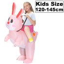 Adult Kids Astronaut Alien Inflatable Costumes Funny Mascot Cartoon Anime Fancy Dress Suit Purim Halloween Party Cosplay Costume