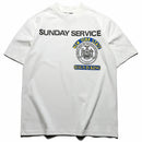 Kanye West Kids See Ghosts Oversize Men T Shirt Tour Commemorative Printed Retro Loose Harajuku Crew Neck Short Sleeve T-shirt