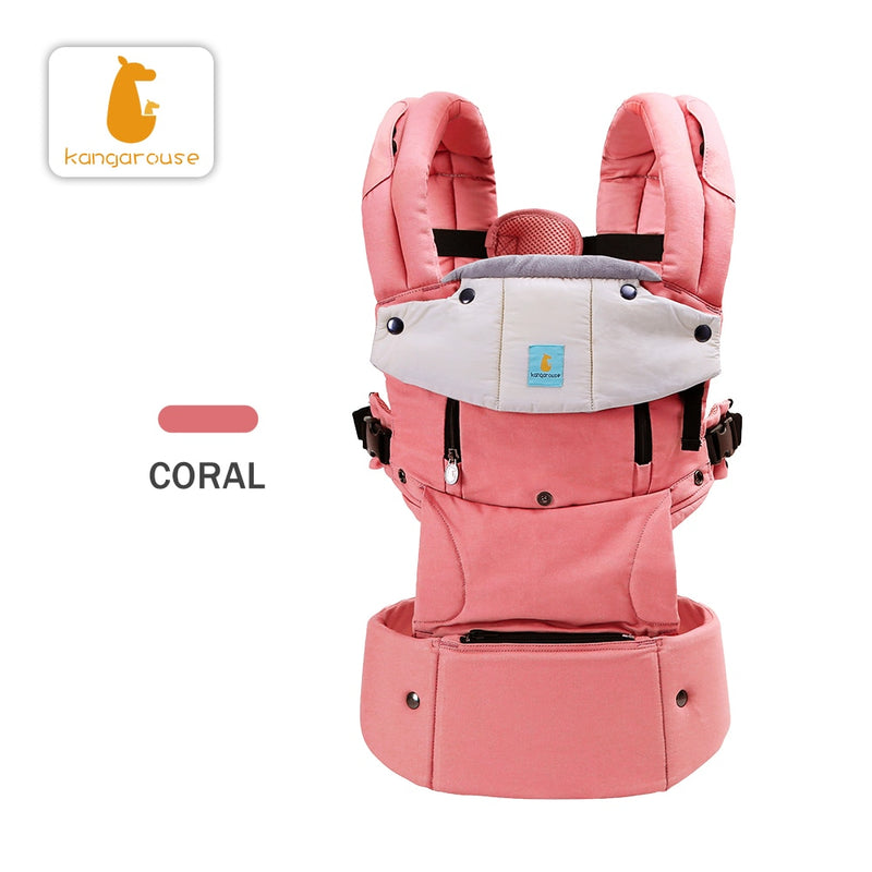 Kangarouse Ergonomic Baby Carrier Infant Kid Baby Sling Front Facing Kangaroo Baby Wrap Carrier for Baby Travel 0-36 Months