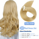 AW Tape In Human Hair Straight Extensions Black Brown Invisible Seamless None Remy Skin Weft European Natural Hair Extension
