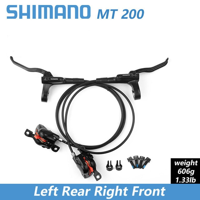 Shimano BR BL MT200 freno de bicicleta MTB freno de disco hidráulico 750/800/1350/1450/1500mm frenos de abrazadera de montaña actualizado MT315