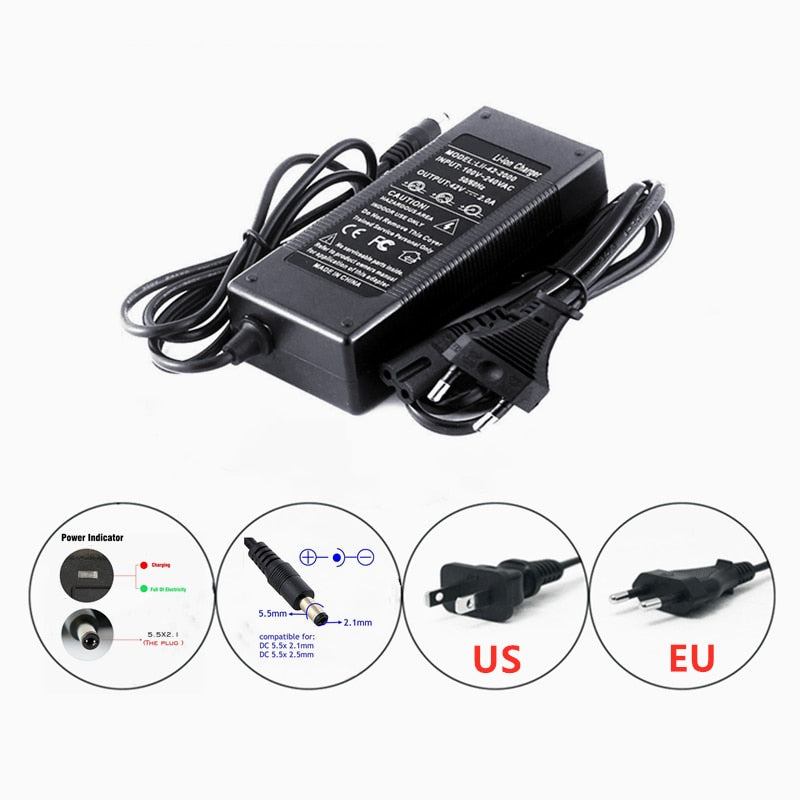 48v Lithium ion Battery 48V 20Ah 1000W 13S3P Lithium ion Battery Pack For 54.6v E-bike Electric bicycle Scooter With BMS+Charger