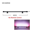 RGB Aquarium light 18-57cm Remote control diving lamp Colorful lamp 90-260v lamp for plants Fish tank essential Amphibious use