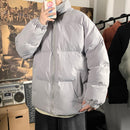 Parkas Harajuku 2022 para hombre, abrigo de moda grueso y cálido, chaqueta informal de invierno de gran tamaño, ropa de calle para hombre, abrigo de Hip Hop, Parkas para mujer 5XL