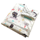 Baby Cotton Thin Super Soft Flannel Blanket Newborn Toddler minky Baby Blanket Stripped Swaddle Wrap Bedding Covers Bubbles