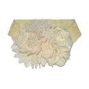 Baby girls Flower Headband Newborn Infant Pearl Flowers With Lace wide Headbands Bebes Hair accessories Phoro props Kids Turban