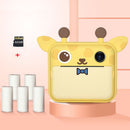 Cámara instantánea para niños Cámara de impresión 1080P Video Foto Cámara digital con papel de impresión para niños Cumpleaños Regalo de Navidad