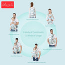 Ergonomic Baby Carrier Infant Baby Hipseat Carrier Front Facing Ergonomic Kangaroo Baby Wrap Sling for Baby Travel