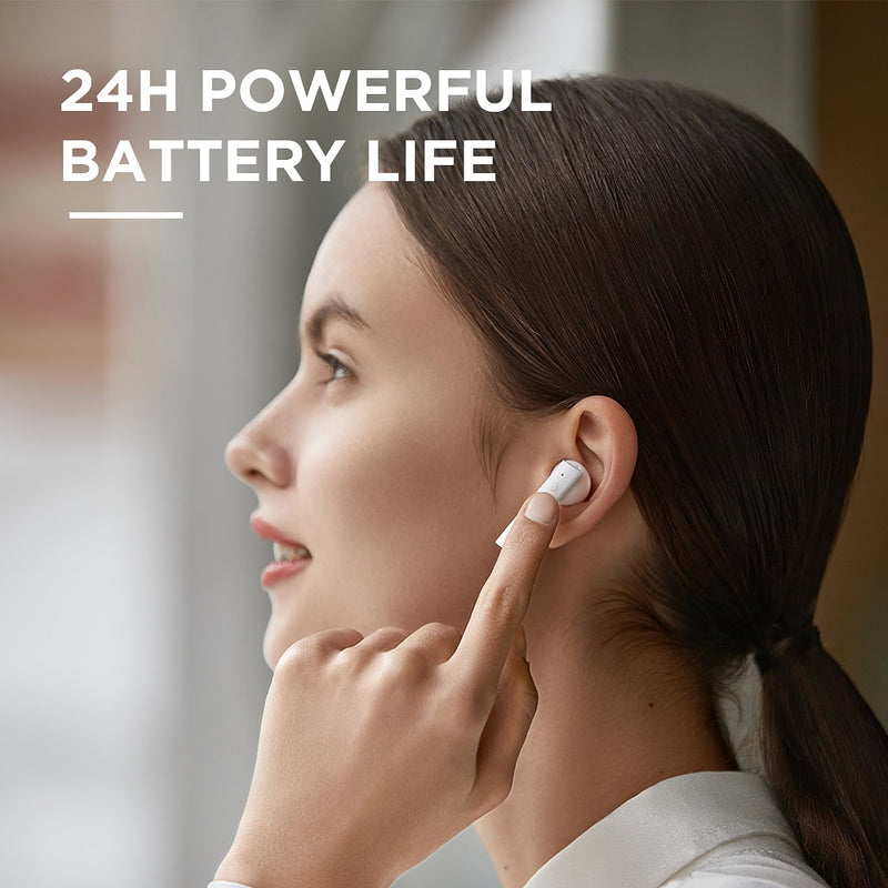 HAYLOU MoriPods Qualcomm QCC3040 HIFI Wireless Earphones TWS Bluetooth V5.2 Kopfhörer Apt Adaptive AAC 4 Mics Noise Cancelling