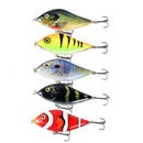 5pcs/Lot 10cm 45g Bionic Jerkbait Lures Slow Sinking NO. 2 Hooks Fit Ocean Lake River With 3D Eyes  For Pike Muskie Troute Shad