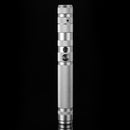 Metal Handle RGB Cosplay Double-edged Lightsaber Laser Sword 7 Colors Change LED Switchable Sound And Light For Boys Girls Gift