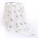 120cm*110cm 2 Layer Muslin Blanket Gauze Bamboo Baby Swaddle Blankets Newborn Baby Muslin Battaniye