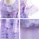 2-12Y Baby girl dress flower dress girl tutu princess dress cosplay costume halloween dress christmas show birthday party dress