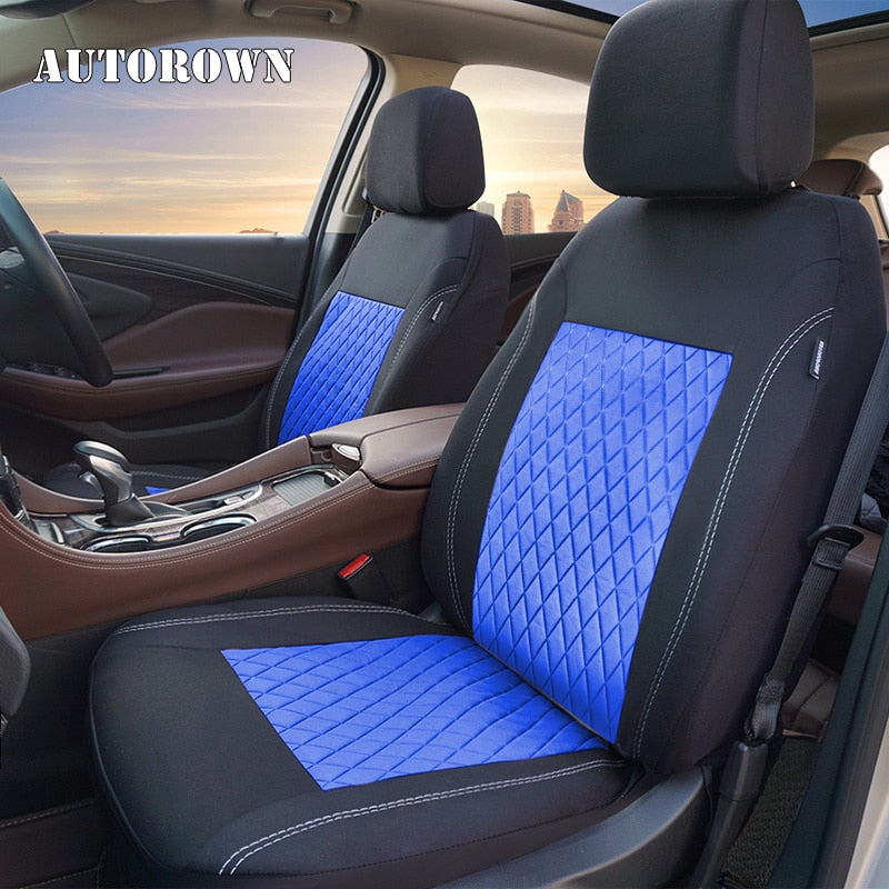 AUTOROWN, funda Universal para asiento de coche para Toyota BMW KIA Honda, fundas de poliéster para asientos de automóviles, accesorios interiores, Protector de asiento