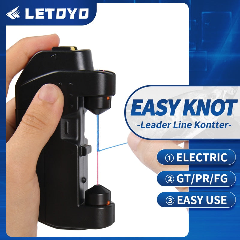 LETOYO Knotter KNOT ASSIST GT/PR/FG Knotenknotmaschine Angeln Spuler Angelschnur Werkzeuge Angelwaren Ausrüstung