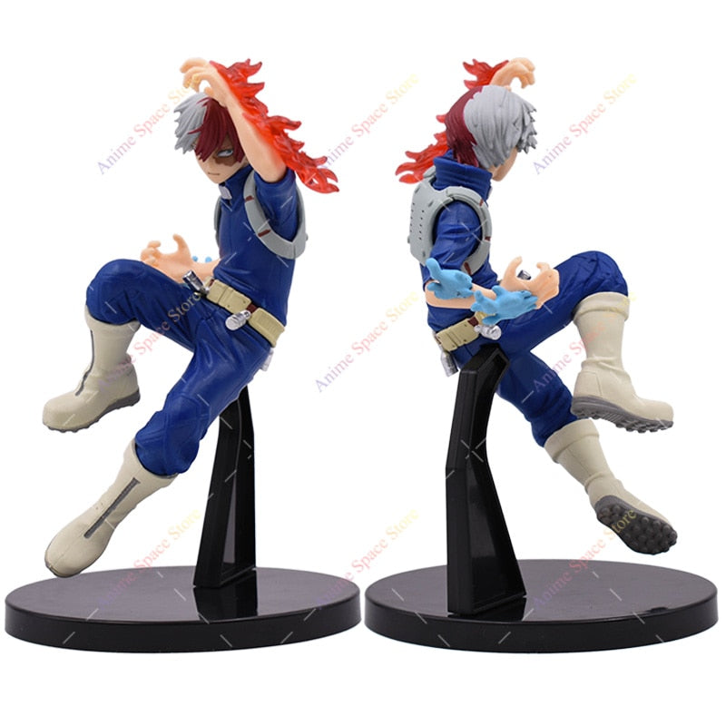 16-24cm Anime Cartoon Figure My Hero Academia Izuku Midoriya Shouto Todorok Bakugou Cross my body PVC Action Amazing Hero Toys