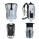 30L Rolltop Dry Sack Waterprof Bag Watertight Bag Water Resistant Drybag Kayak Motorcycle Dry Bag Backpack Outdoor Boat Raft Bag