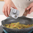 4 In 1 Camping Seasoning Jar with Lids Transparent Spice Dispenser 4 Compartment for Outdoor Cooking BBQ Salt and Pepper Shaker