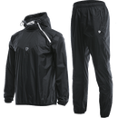 VANSYDICAL Sauna Suit Men Gym Clothing Set Hoodies Pullover Sportswear Running Fitness Weight Loss Sweating Sports Jogging Suit