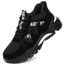 New Work Boots Safety Steel Toe Shoes Men Work Sneakers Puncture Proof Boots Safety Shoes Men Industrial Shoes Security Boots