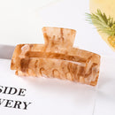 Pinzas para el cabello con estampado de leopardo a la moda, pinzas geométricas para el cabello, pinzas para el cabello para mujeres y niñas, accesorios para el cabello