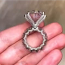 choucong Vintage Flower Promise Finger Ring 925 Sterling Silver AAAAA cz Engagement Wedding Band Rings For Women Party Jewelry