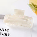 Pinzas para el cabello con estampado de leopardo a la moda, pinzas geométricas para el cabello, pinzas para el cabello para mujeres y niñas, accesorios para el cabello