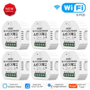 WiFi Mini Smart Curtain Switch Module Roller Blinds Shutter Motor Smart Life Tuya APP Remote Control Work with Alexa Google Home